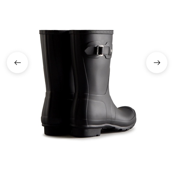 Hunter Black Short Rainboots BRAND NEW - Picture 4 of 4